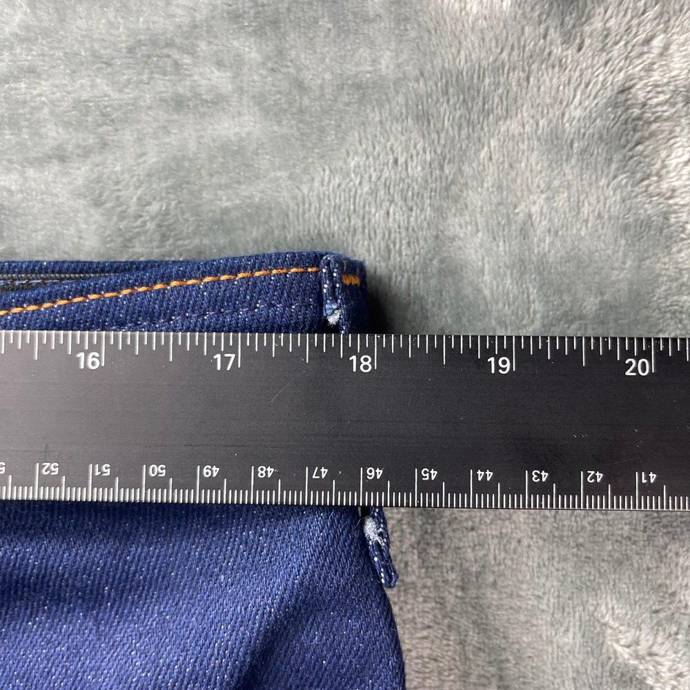 NWT Chaps by Taylor Togs Expand-A-Waist Stretch Jeans Blue 36x30 Made in USA - Picture 8 of 11